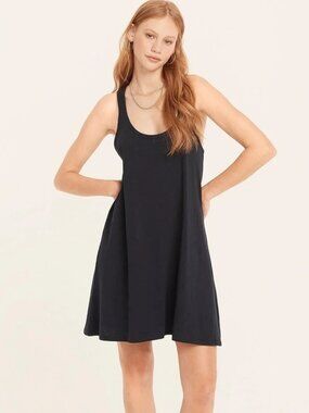 J.Crew Swingy Mini Tank Dress in Navy Blue